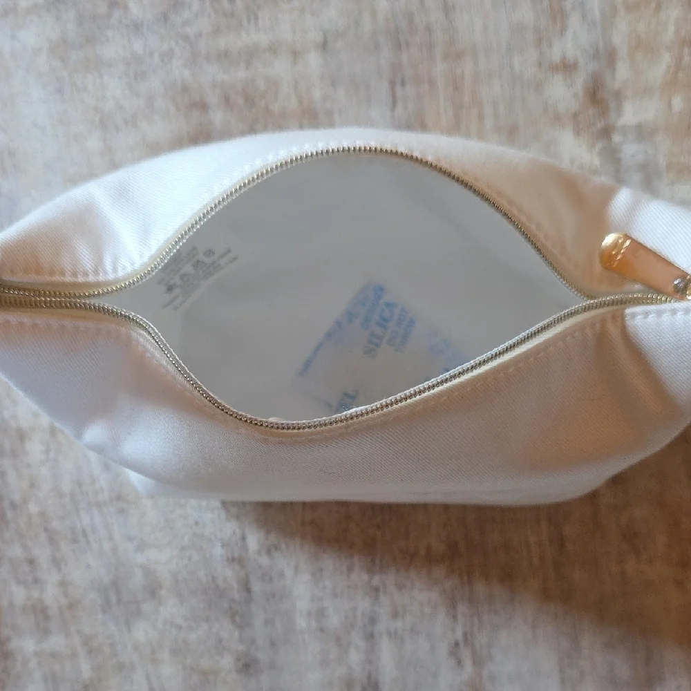Christian Dior Cosmetic Bag / Beauty Pouch – White